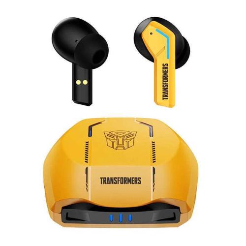 Auriculares Bluetooth Tws Tf-T06 Amarelo - Transformers