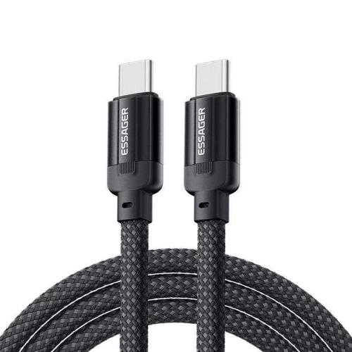 Cabo Usb-C para Usb-C, Essager, Exctt1-Ys01-P, 10.