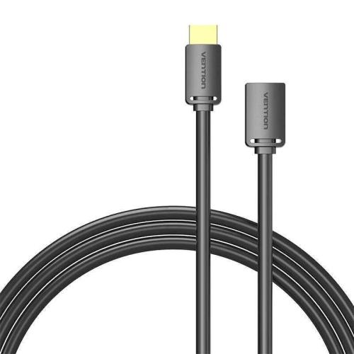 Hdmi 2.0 Male To Hdmi 2.0 Female Cable Vention Ahcbg 1,5m, 4k 60hz, (Black)