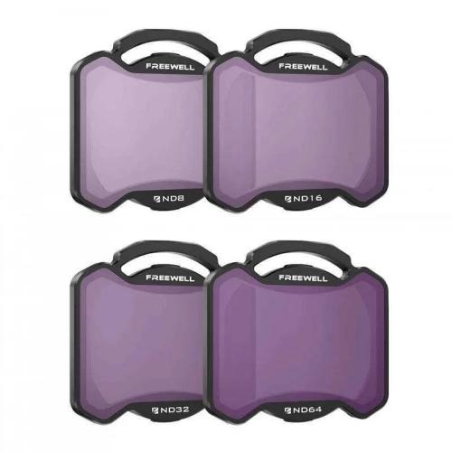 Set Of 4 Filters Nd8,16,32,64 Freewell For Dji Avata 2