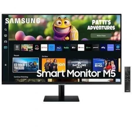 Smart Monitor M5 Va LED 27" M50d Full Hd Preto - Samsung