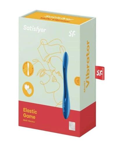 Satisfyer Elastic Game Multi-Vibrador Azul 1un
