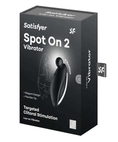 Satisfyer Spot On 2 Vibrador Preto Preto Estimula.