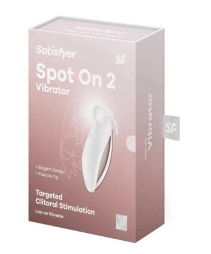 Satisfyer Spot On 2 Vibrador Branco Estimulacion .