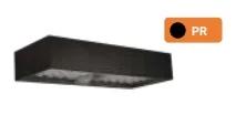 Aplique LED Solar 6w 4000k Corten C/ Sensor de Movimento
