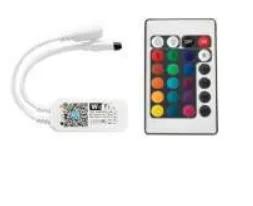 CONTROLADOR RGB WI-FI COM COMANDO IR 5-24V