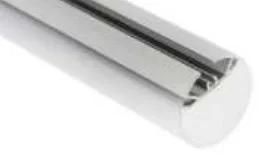 Perfil de Alumínio Redondo Max Suspenso para Fita LED (2 Metros)