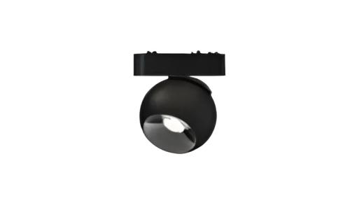 Projetor Esférico 10w 4000k Preto P/ Calha Magnética
