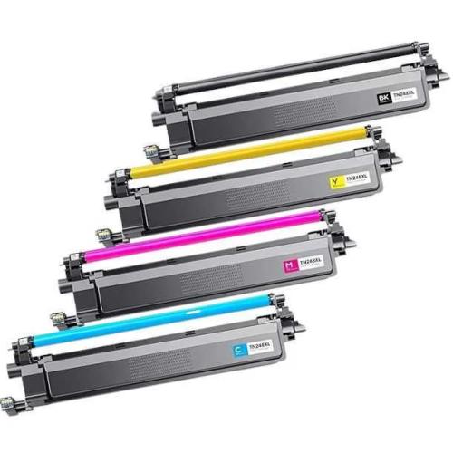 Pack 4 Toners Brother TN-248CMYK Compatíveis