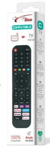 Comando Compativel para Hisense Jl1720