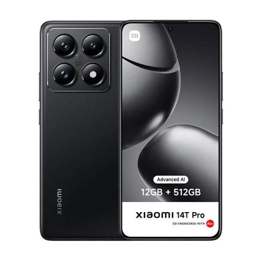 Smartphone Xiaomi 14t Pro 12/512gb Titânio Preto