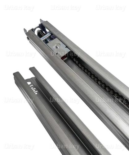 Calha de Corrente Bipartida com 3,3mt para Motor de Teto Powertech Serie Pg200