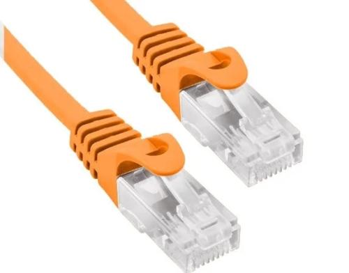 Cabo de Rede Utp Phasak Cat. 6 Cu 3 M. Laranja