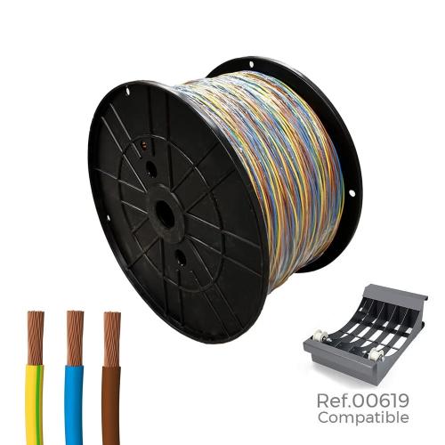 Cabo h07z1-k 3x2,5 mm2 3 cores 200m. ( bobina gra.