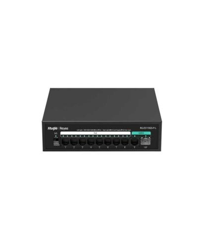 Reyee Switch Poe Desktop - 8 Portas Rj45 + 1 Porta U