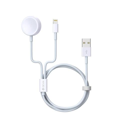 Devia Cable 2in1 Smart Ea199 Usb - Lightning Whit