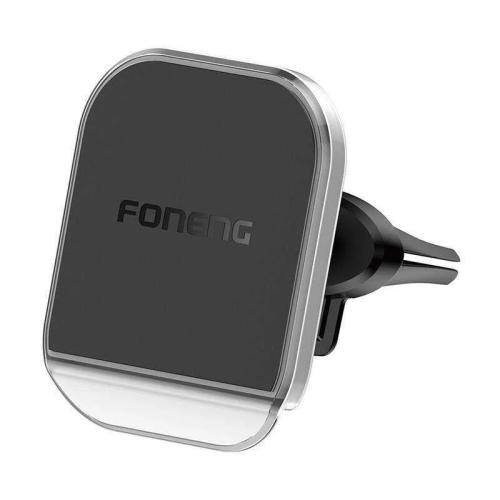 Foneng Cp106 Suporte Magnético para Grelha de Carro Cinzento