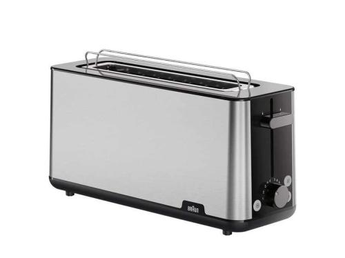 TOST. BRAUN HT1610BK 1R LARGA BLACK/INOX 1030W