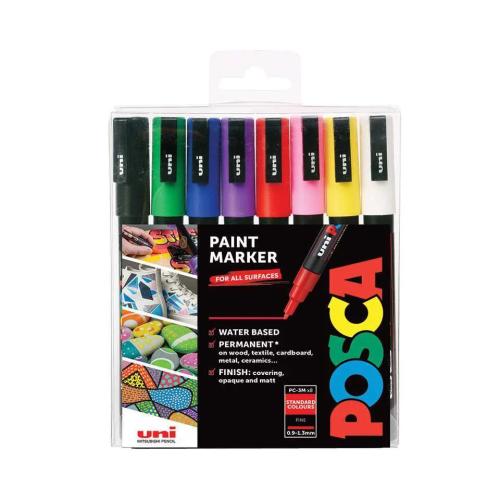 Posca Marker Uni Pc-3m 8er Set