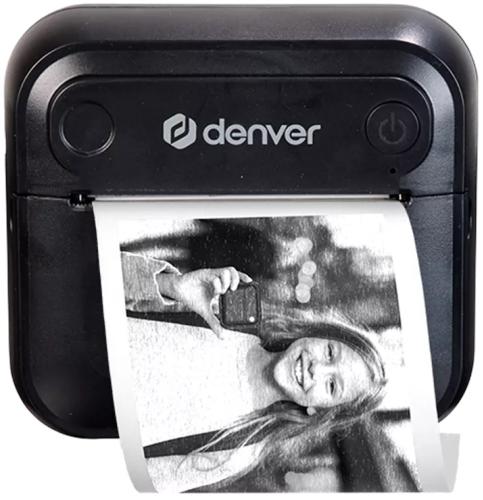 Mini Impressora Térmica Bluetooth C/ Bateria Recarregável - Denver