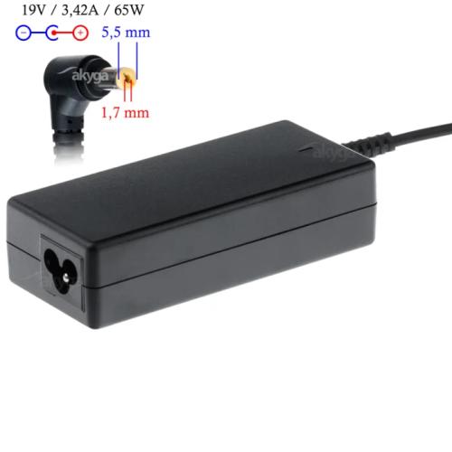Fonte de Alimentação Akyga para Computadores Portáteis Acer Ak-Nd-06