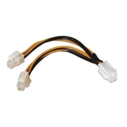 Cabo de Alimentação Aisens 4 Pinos H-4+4 Pinos M 15cm