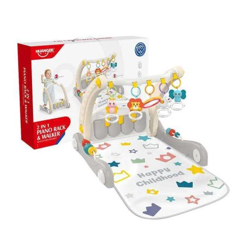 Andarilho educativo interativo 2 em 1 + Piano Hua