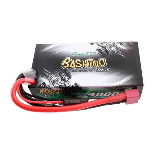 Lipo Gens Ace G-Tech 4000mah 2s2p 7.4v 60c Battery Pack