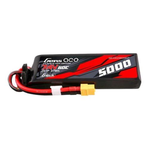 Gens Ace G-Tech 5000mah 74v 60c 2s1p Lipo Pc Mat