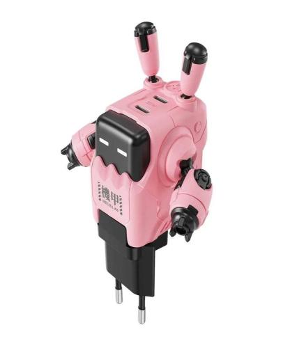 Carregador Rápido Gravastar Delta35 35w Gan Rosa