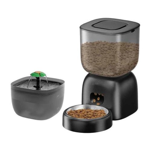 Automatic Pet Feeder 3l + Pet Fountain 2l Petwant