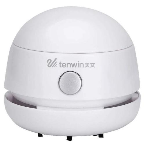 Rechargeable Mini Vacuum Desktop Cleaner Tenwin 8052-2 Micro Usb (White)