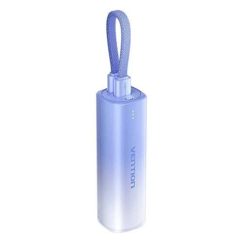 Powerbank 5000mah Vention Fhwl0 20w + Cabo Usb-C