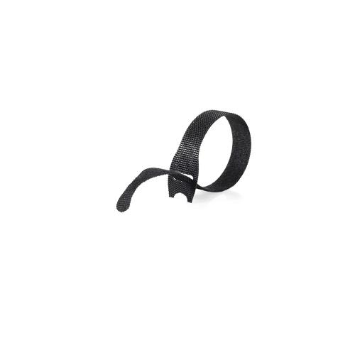 Cinta velcro one-wrap, preta, 25 unidades, 13x200.