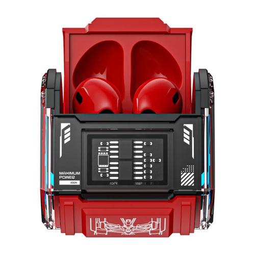 Auriculares Bluetooth TWS MG-C03 Vermelho - TRANS.