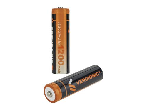 Bateria recarregável 18650 Li-Ion 1200mah 3