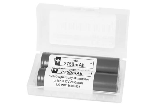 Acumulador 18650 Li-Ion Lg 2850 10a 2szt 3