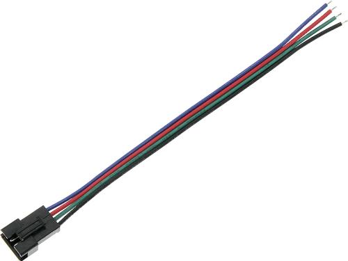 Conector para tomada de fita LED RGB com cabo