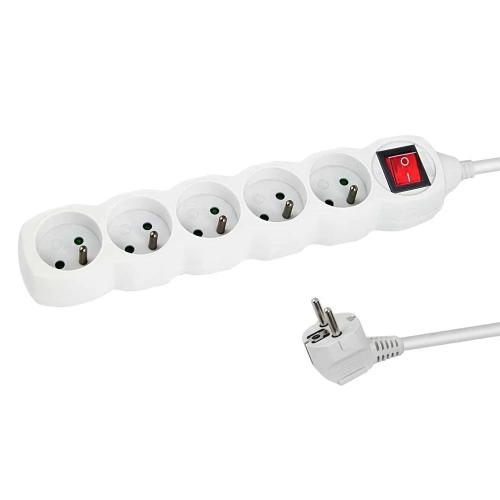 Extensão Elétrica 5 Tomadas 1.5m C/ Interruptor