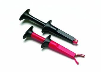 Grampo de Medição Tipo Crocodilo 10a Preto e Vermelho 4mm