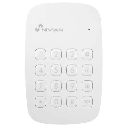Nivian Smart - Teclado Independente - Leitor de Tags Rfid - Indicador LED - Sem Fio 433mhz - Compatí