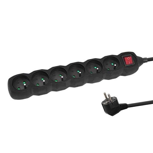Extensão 6 Tomadas Elk218k 3m Preto