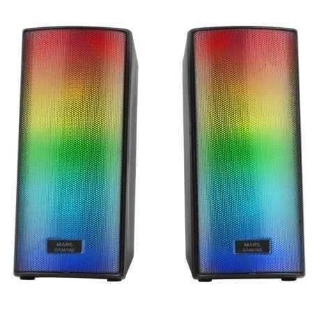 Altavoces Mars Gaming Msrgb2/ 15w/ 2.0/ Negros