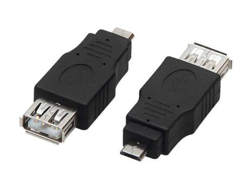 Adaptador de Tomada Usb para Ficha Micro Usb