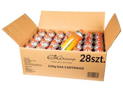 Elico Camp Universal Gás 220g 28-Pak 393ml Kart