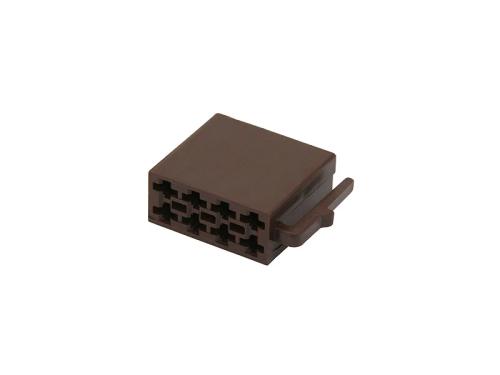 Caixa para auscultadores com conetor Iso de 8 pin.
