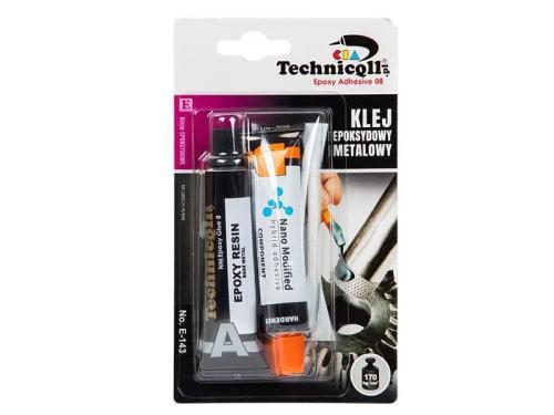 Cola epóxi para metal 2x20ml Technicqll