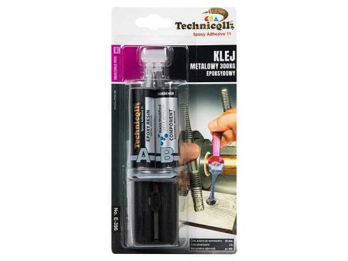 Cola epóxi para metal 300kg 2x12ml Technicqll
