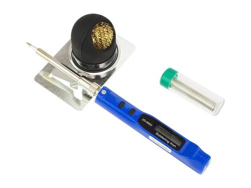 Mini Ferro de Soldar 12v-24v 10-30w Lcd Zd8950