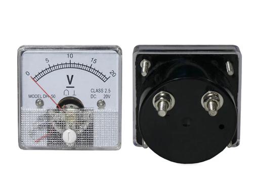 Voltímetro analógico Square 20v